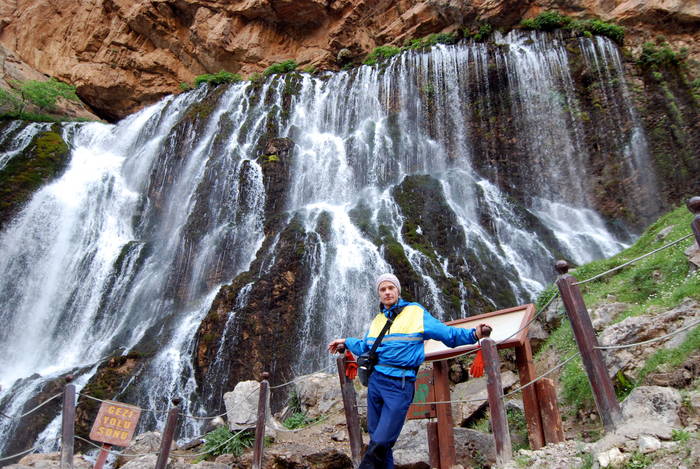 Один из водопадов Капузбаши
